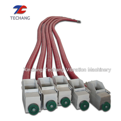 Transporte de parafuso automático do cabo flexível de baixo nível de ruído com estrutura original da mola espiral